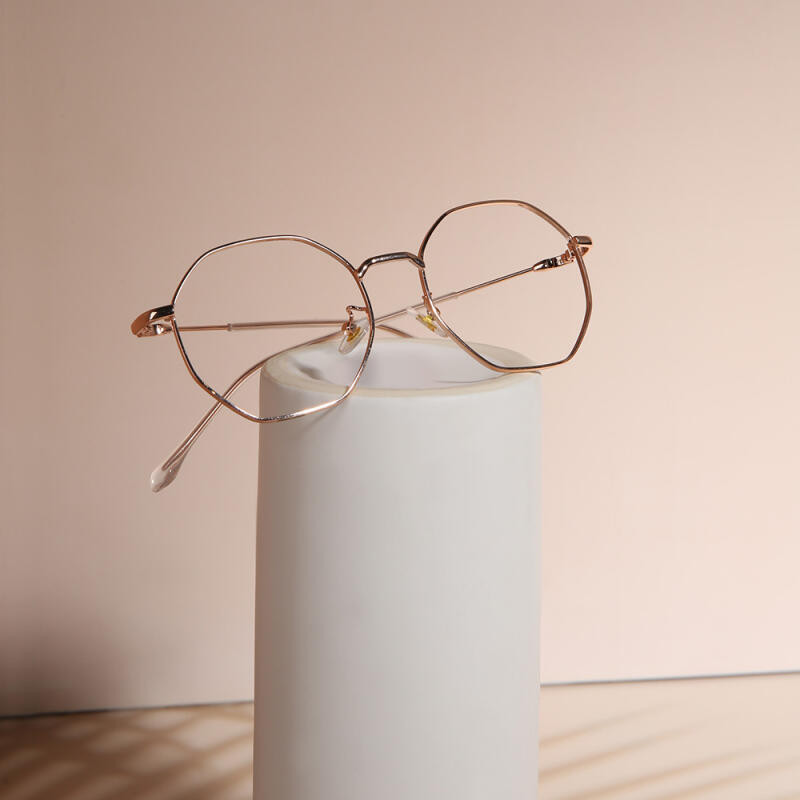 

Unisex Fashion Glasses Frame 67525 gold