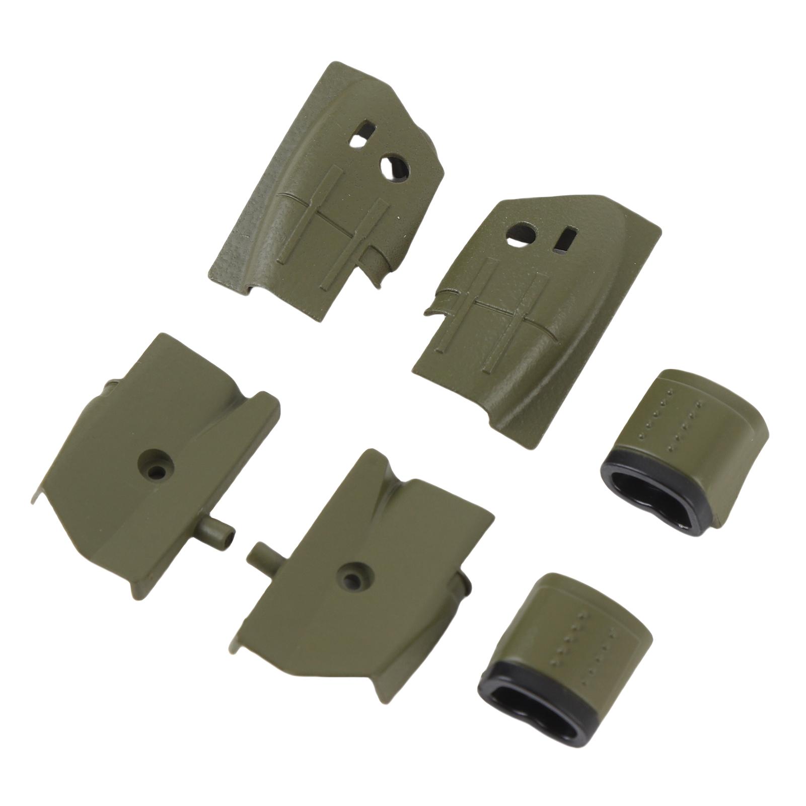 

6PCS RC Helicopter Replacement Part Rear RC Helicopter Wing Decorations for Wltoys K170 Remote