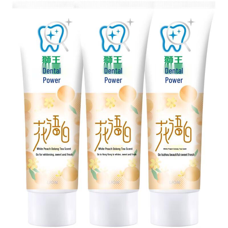 Lion White Peach Oolong Tea Fresh Toothpaste