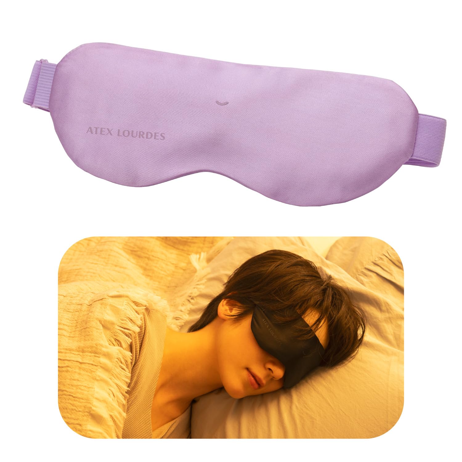 

ATEX Уход за глазами Шелковая нагревательная маска для глаз Универсальный размер Lourdes Сделано в Отличный подарок Маска, Все, Беспроводная, Memehot, AX-HX130pk, Розовый, Япония, Матери розовый