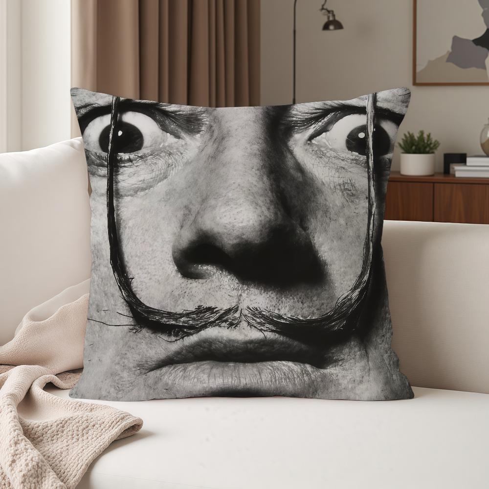 Pop Art Salvador Dali Towel Pillow Case Suitable For Bedrooms Living Rooms Cars Home Decoration