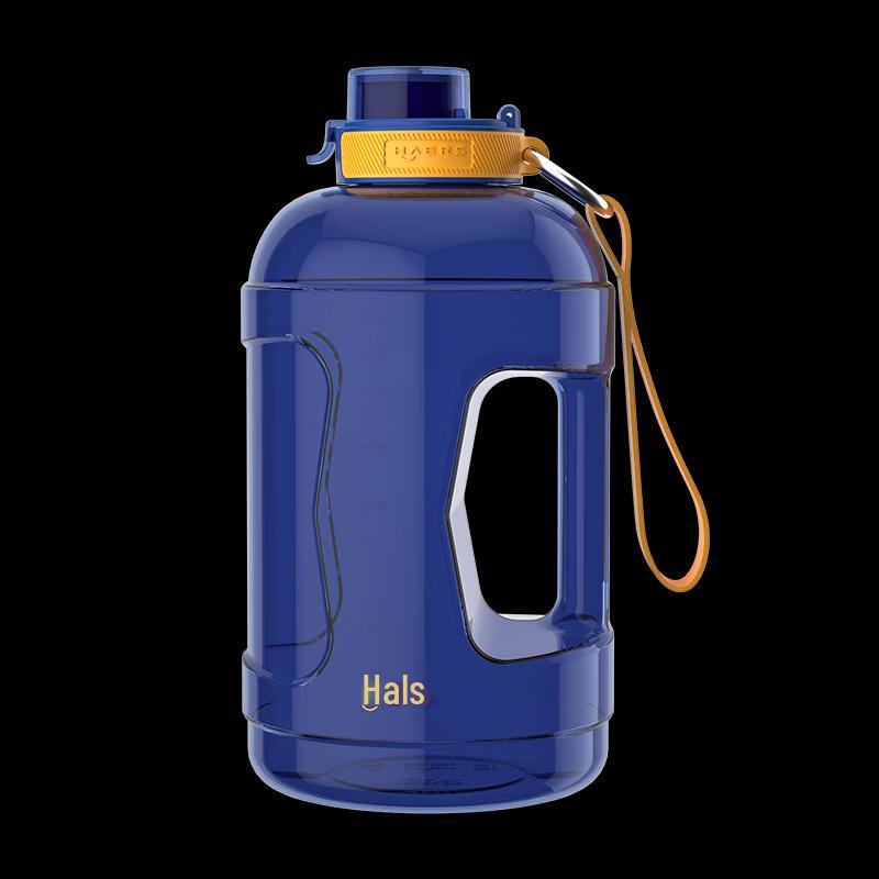 Haers Large Capacity Outdoor Sports Water Bottle with Straw