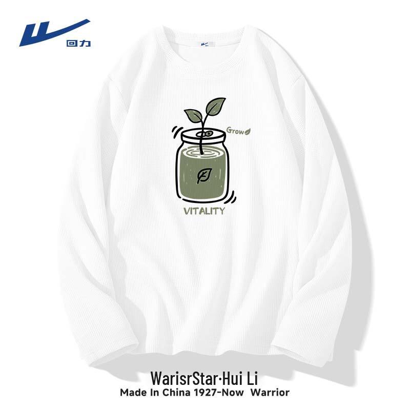 

Warrior Men s Waffle Knit Long-Sleeve T-Shirt 2XL