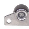 1/4Pcs Silent Rubber Casters, Drawer Wheels, For Furniture Kitchen Cabinet Table ,Of Side Installation Low Profile Replace Wheel