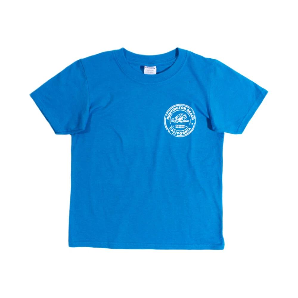 Huntington Beach California Blue KIDS T-Shirt M