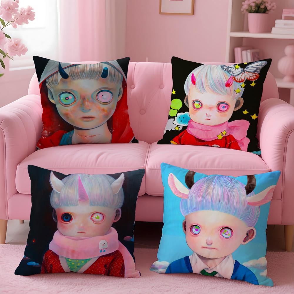 Stylish HHikari Shimodaable Cushion Cover Comfortable Durable Pillow Cover MultiScene for Home Office Car Sofa