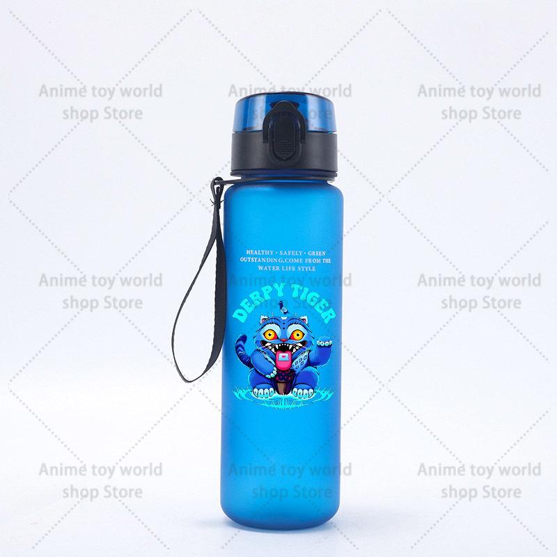 KPop Demons Hunters Large Capacity Sports Water Bottle Motivational Leak Proof Portable Reusable Cups Outdoor Travel Gym Jugs Kid Friendly
