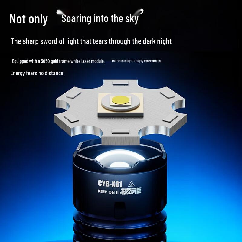 SkyFire Canglong Xiaguang Ultra-Bright Zoomable Flashlight