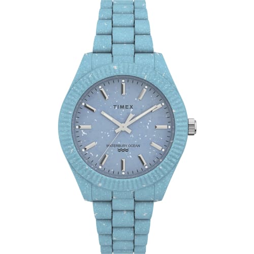 

TIMEX Waterbury Ocean 37MM TW2V33200 Unisex Quartz Blue Sustainable Watch