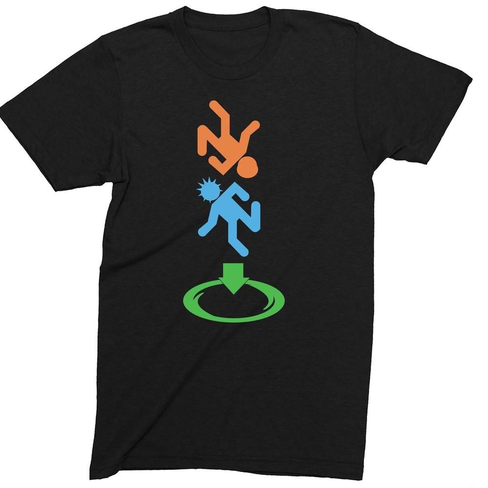 Portal Adventure Guys Мужская Унисекс Футболка Новинка Рождественский Подарок #26 Унисекс Футболка XXXXL