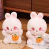 New Cute Little White Rabbit Plush Doll Bag Toy Creative Rabbit Doll