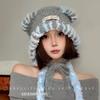 New cute cartoon funny little monster plush knitted handmade hat warm autumn and winter fashion Lei Feng hat shows small face
