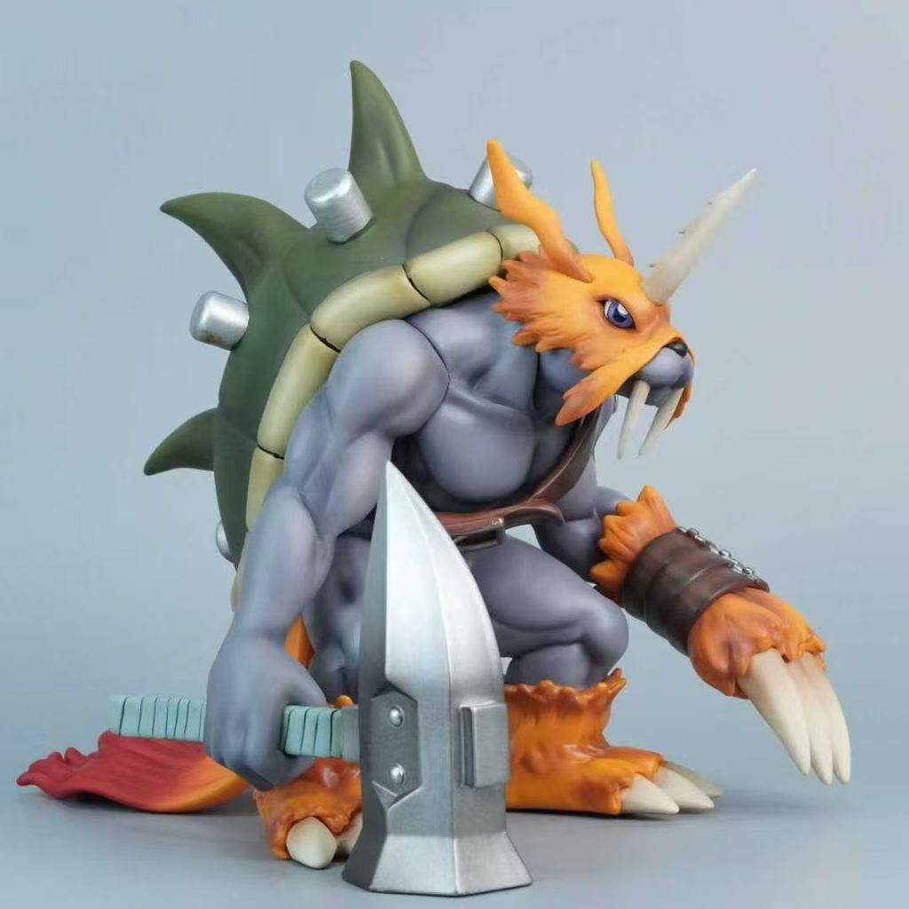 Spielzeug Modell Anime Digimon Adventure Figur Zudomon Actionfiguren 20cm PVC Statue Schreibtischverzierung Sammlerstücke Geschenke