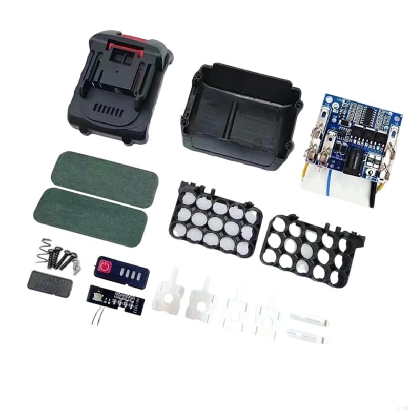   20Cores Burning Management System Integrated Battery Case Plastic Metal Hybrids Construction Tool Part