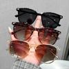 3Pcs Retro Cat Eye Goggles Sunglasses Women Fashion Oversized Men Vintage Black Sun Glasses Trendy Shades Uv400 Eyewear