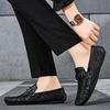 Fashion Brand Luxury Dress Shoes Fashion High Quality Cowhide Loafers Classic Leather Walking Shoes Slip-On Shoes Casual Soft Moccasin