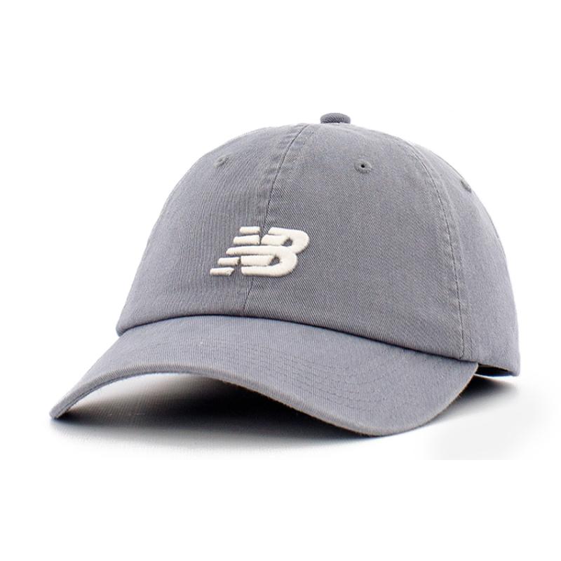 

New Balance Cotton Baseball Caps Unisex Gray New Balance LAH91014-SEL серый