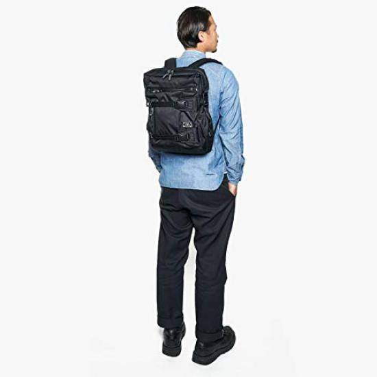 [Assob] Backpack CORDURA DOBBY 305D Men's Black One Size
