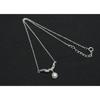 Used Tasaki Genuine Pearl Silver Necklace Accessories Formal Casual