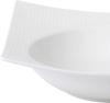 Wedgwood Official Wedding Gift Geo Unique x Wedding Gift for the Bride and Officially Imported Wrapping Bowl, 23.5 23.5 cm, White, Tableware, Groom,
