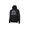 Men's Converse Planet Set Po Athleisure Casual Sports Printing Knit Black 10018993-A01