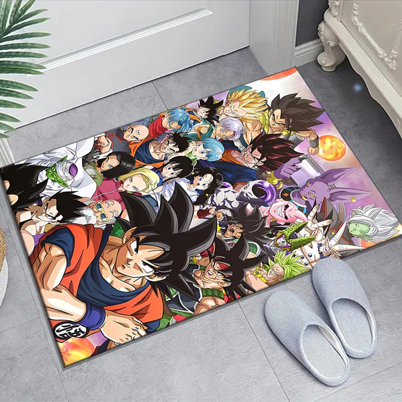 1pc Dragon Ball1 Design Area Rug - Non-Slip, Soft & Cozy Floor Mat for Living Room, Bedroom, Office - Indoor/Outdoor Decorative Carpet