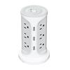 Office Multiple Ports Socket Board Portable Tower Extenders With USB Ports Household High Power Vertical Socket
