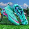 Herren Hohe Fußball-Leichtschuhe FG AG Lange Stollen Erwachsenen-Fußballschuhe Leichtgewicht Professionelles Athletiktraining