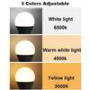 5V Led Camp Light Usb Emergency Bulb 3 Color Dimmable Hanging Tent Lamp for Work BBQ Fishing Repair Out Door Camping Equipment