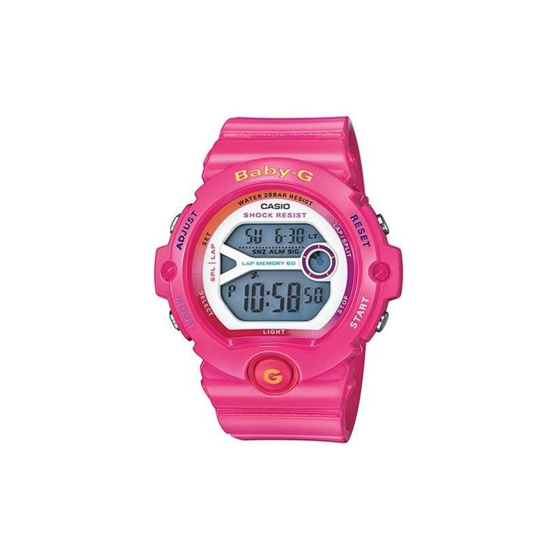

Casio BABY-G Sports Sweetheart LOOK Summer Ice Cream Color Waterproof Quartz Movement Resin Strap Japanese and Korean Watch Women s BG-6903-4B2021 синій
