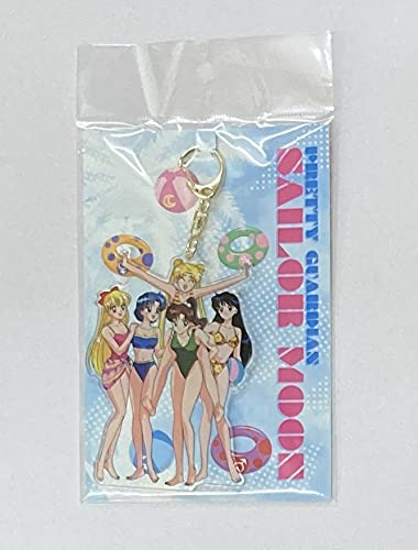 

Sailor Moon Store Summer Series Store Original Acrylic Keychain with Postcard Sailor Moon Sailor Venus Sailor Mercury Sailor Jupiter Sailor Mars 33