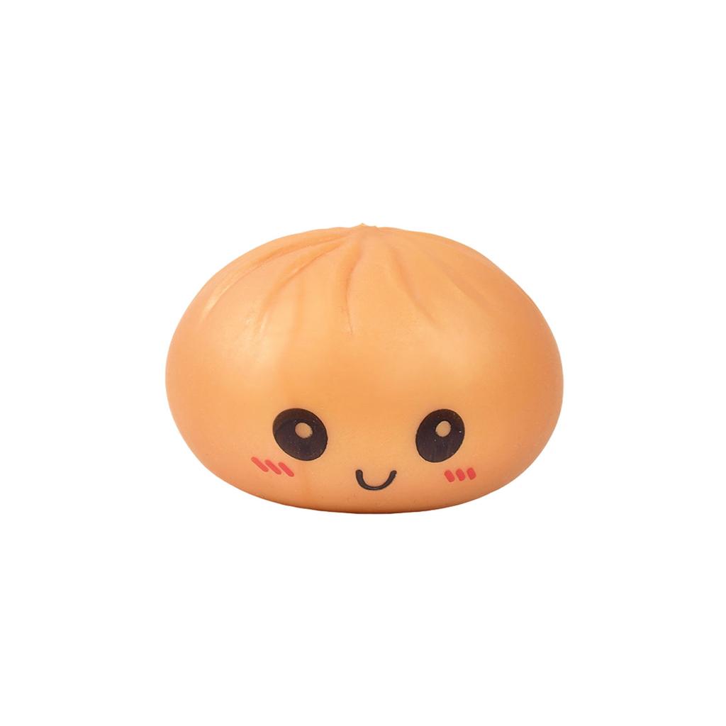 Soft Squeeze Steamed Stuffed Bun Stress Relief Toy With Slow Rising Steamer For Office Adult And Student Hand Relaxing