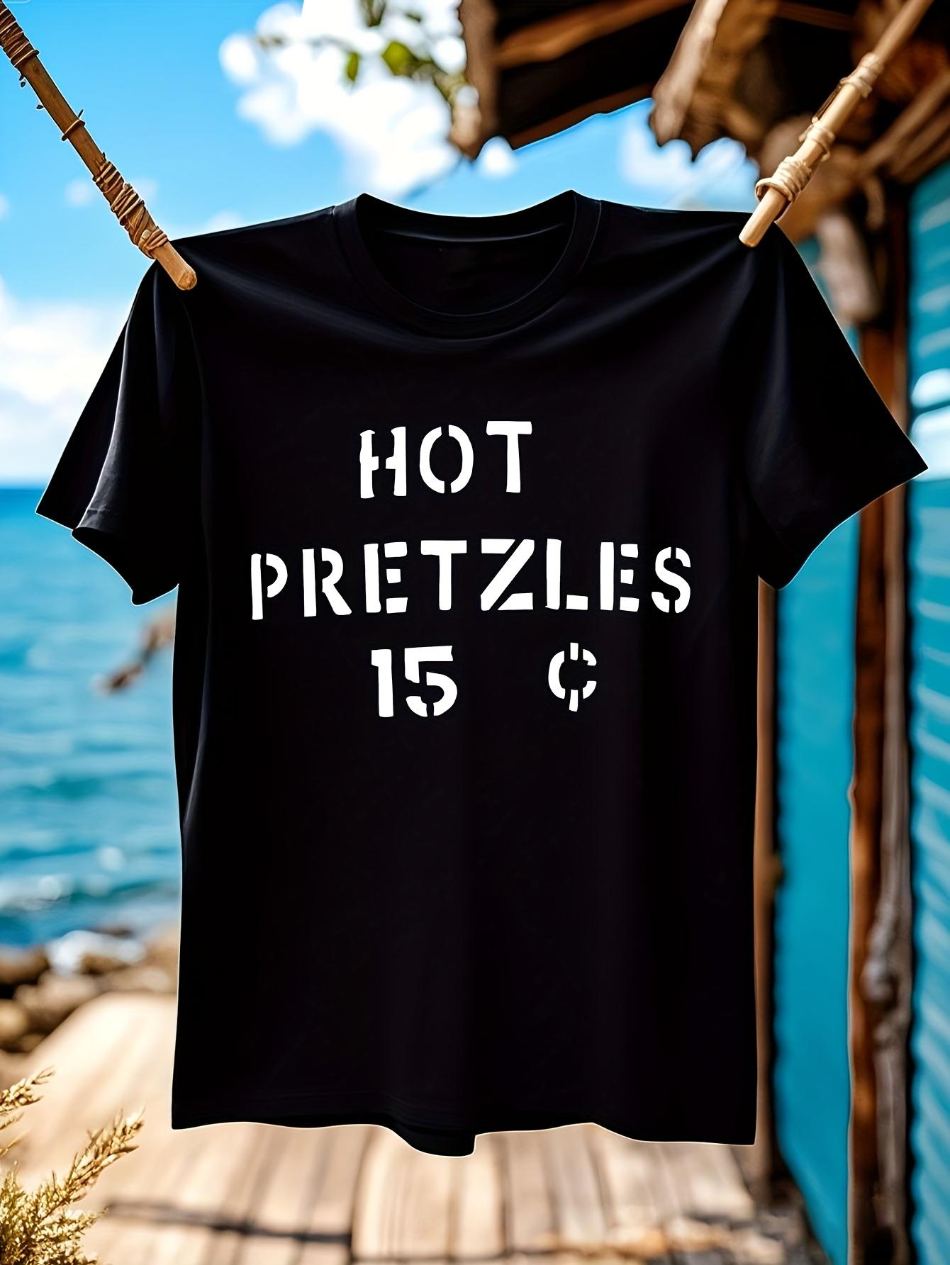 Pretzel Logic Humorous Graphic Tshirt Graphic Tshirt - Ho... L