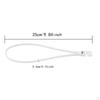 20 Pieces Bungee Cord with Hooks Strap Portable Heavy Duty Tarp Tie 25cm Length for Tents