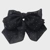 Elegant Korean Sweet Multi-Layered Bow Hairpin with Sequins - High-Grade Spring Clip Design for Women