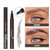 Liquid Brow Pencil Creates Wild Eyebrows with A Natural Long-lasting Quick-drying Waterproof Perspiration Fine Comb