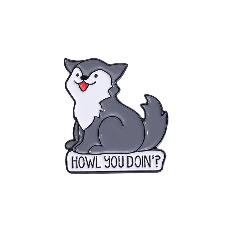 Animal Cartoon Colorful And Plant Themed Brooches Unique Fashion Accessories Set