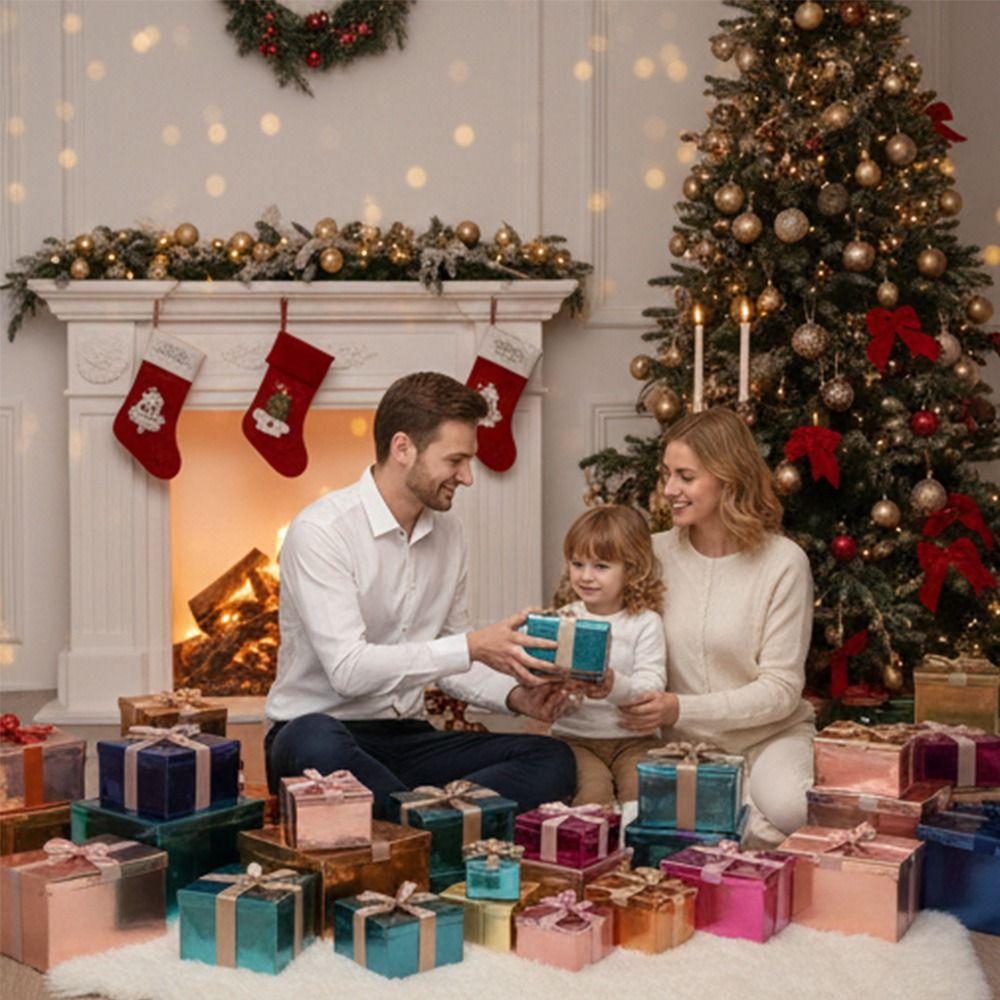 Creative Metallic Gift Wrapping Paper Multicolor Matte Packaging Paper 300cm Length Accessories Craft Paper Festival Supplies