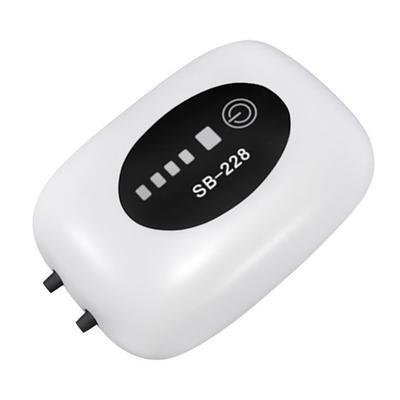 Malé kyslíkové čerpadlo USB dobíjecí lithiová baterie Tiché akvarijní kyslíkové čerpadlo se vzduchovou hadicí Vzduch