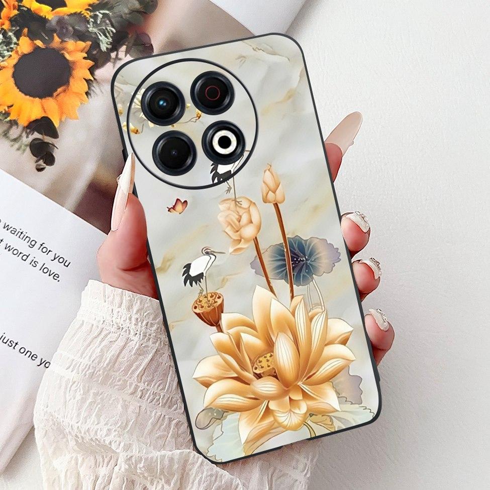 Voor Techno Spark 30 Pro 4G KL7 Cover Voor Tecno Spark 30 Pro 4G Hoesje Luxe Vlinder Liefde Mode Bloemen Cool Leeuw Schattig Geschilderd