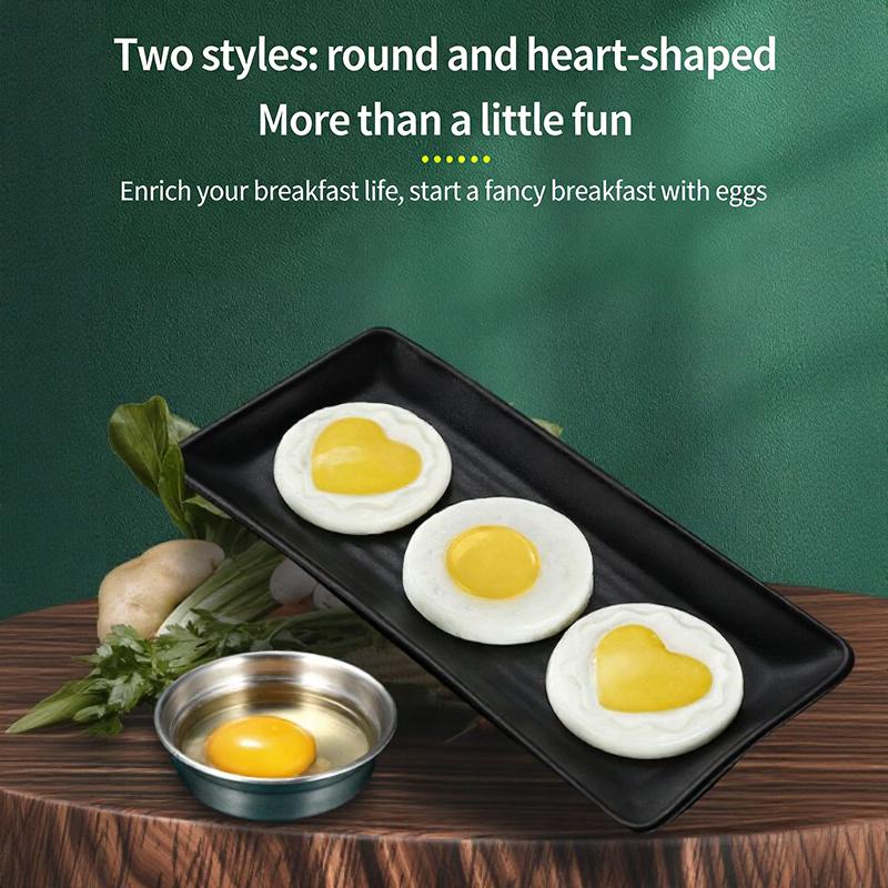 Stainless Steel Egg Steamer Household Multi-Functional Round Boiled Egg Kitchen Utensils