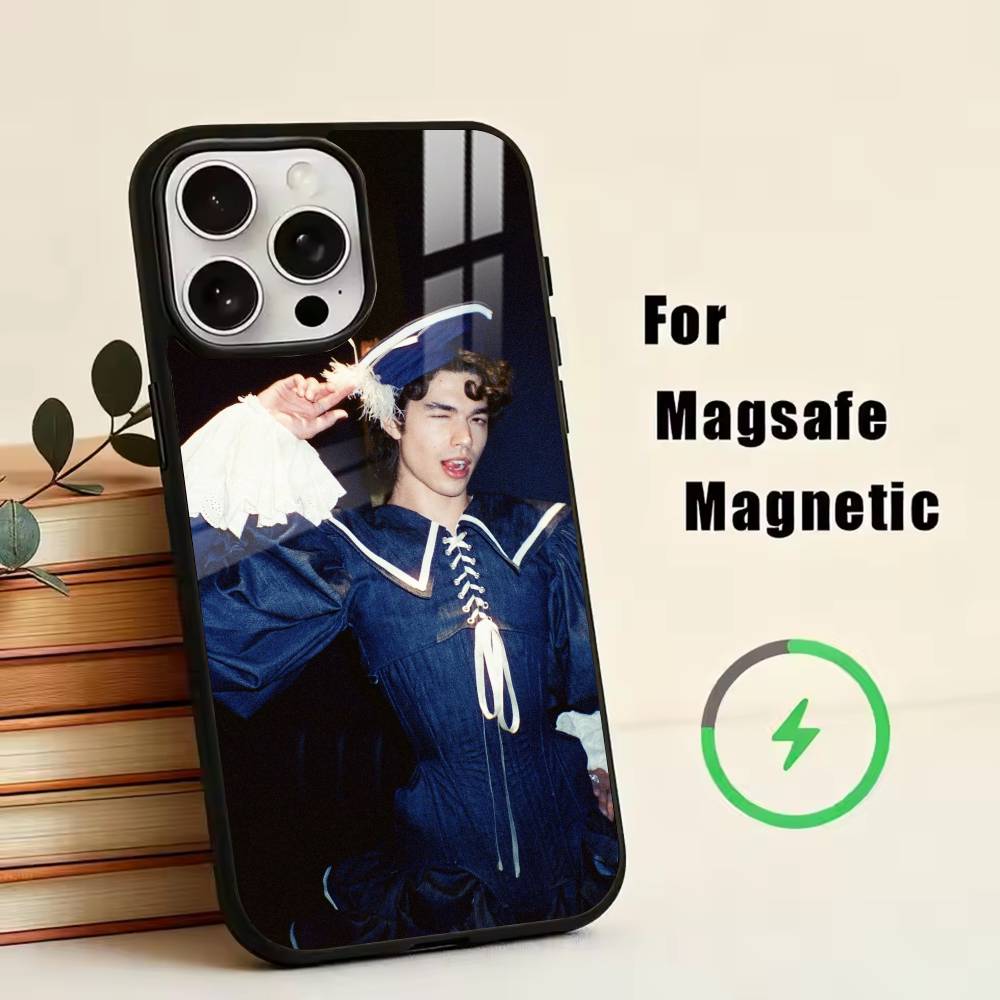 Conan Gray Wishbone Phone Case For iPhone17,16,15,14,13,12,11 Plus,Pro Magnetic For Magsafe Wireless Charging