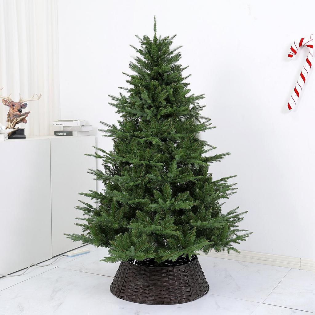 PE+PVC Green Christmas Tree for Window Display or Decoration