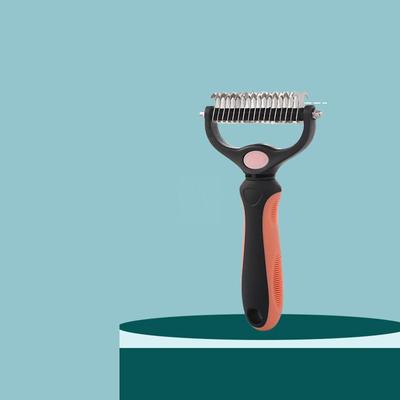 Pet Comb PC Dog & Cat Knotting Comb Hair Care De-fluffing Sticky Hair Clippers Hair Clippers Massage Brush Pet Utensils
