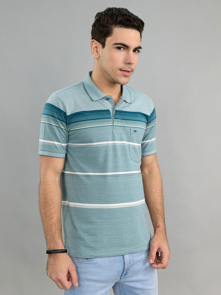 Monte Carlo Men's Polo Collar Half Sleeve Tshirt