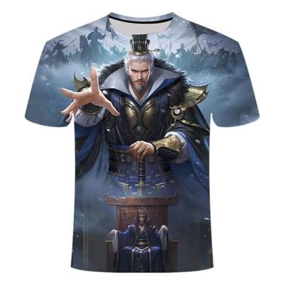 Cool 3D Printed Men's and Women's T-shirt Casual Loose Short Sleeved