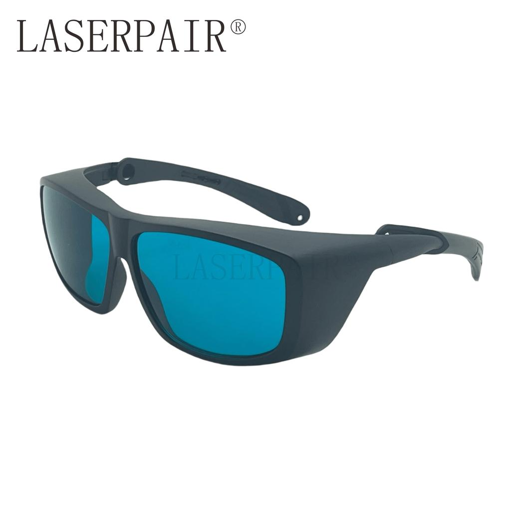 High Protection Laser Eye Protection Goggles Safety Glasses for Red Lasers 650nm & 694nm Stylish Ruby with CE Certificate
