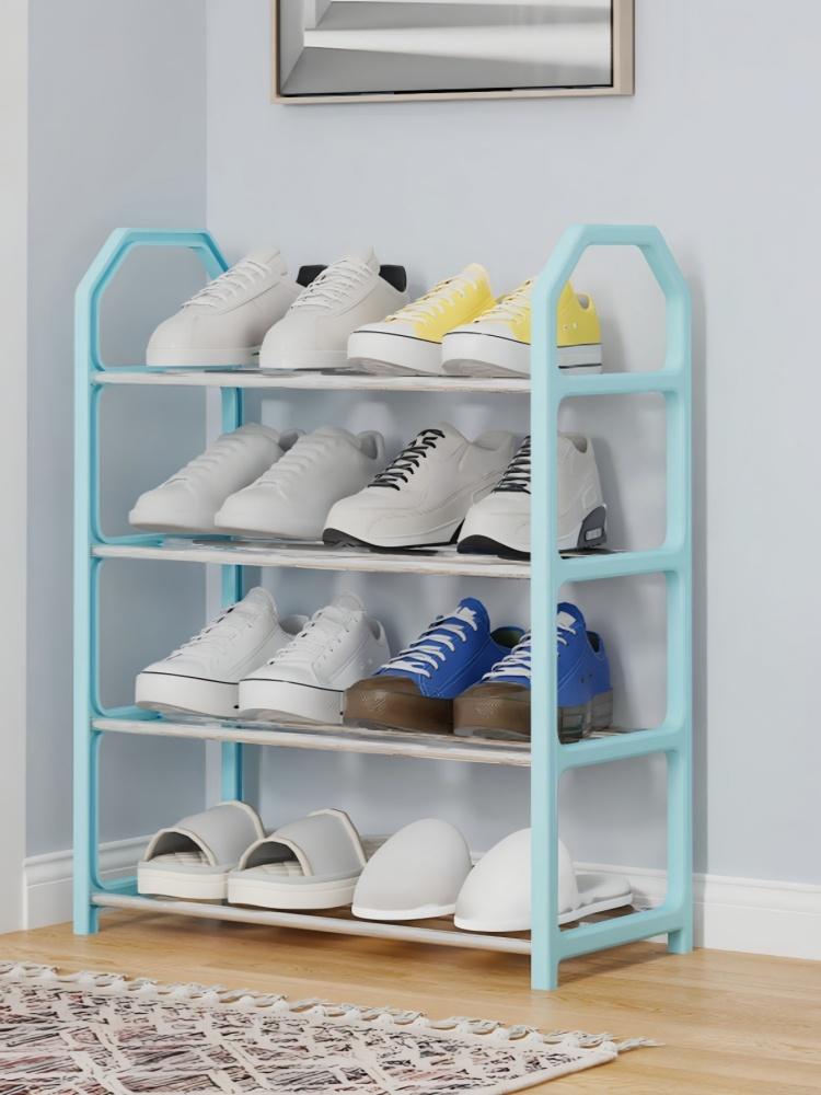 3 Colors Stainless Steel Shoe Rack, Easy To Install and Space Saving, for Closet Entryway Bedroom Floor Outdoor
