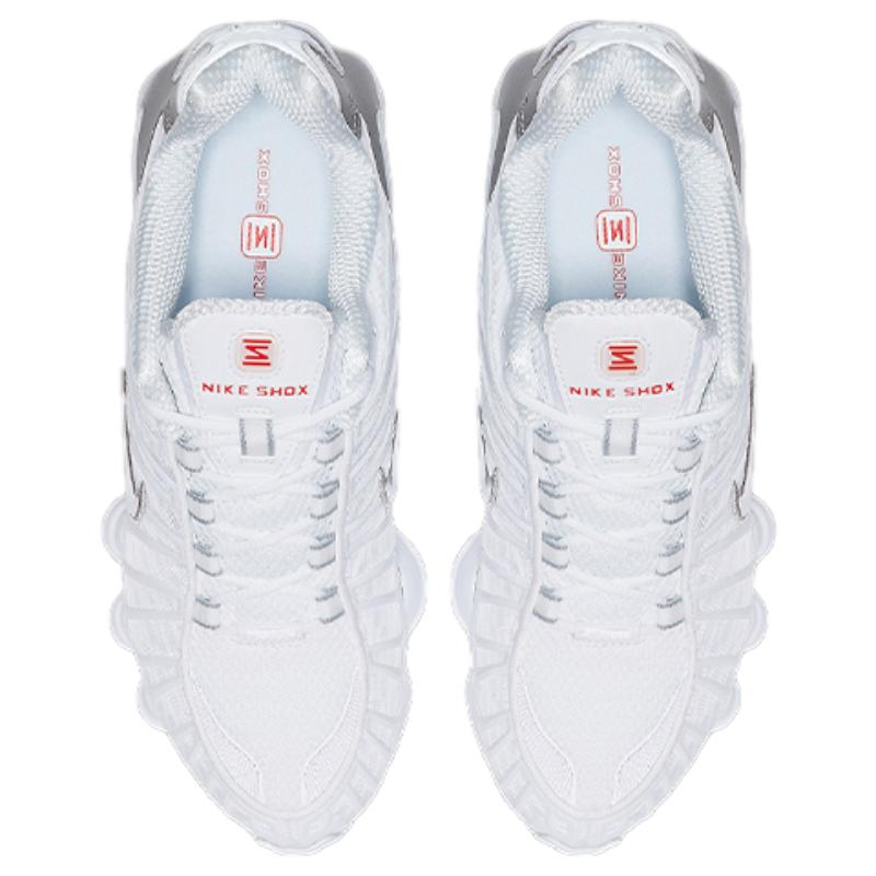 Nike Shox Tl 'White Silver' Women's Sneakers AR3566-100