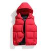 Men Autumn Thicken Sleeveless Vests Jacket Coat Mens Winter Warm Detachable Hat Outwear Waistcoat Hooded Vest Jacket Male